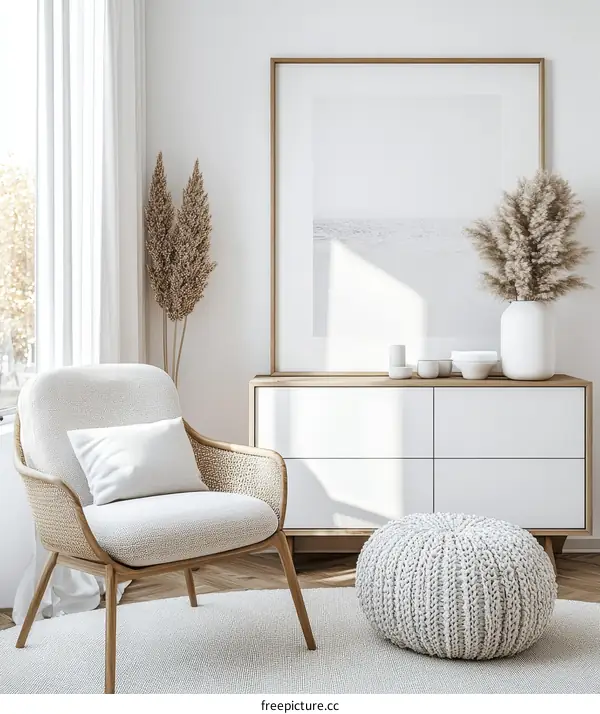 Modern Minimalist Living Room Interior Design