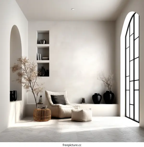 Modern Minimalist Living Room Interior Design