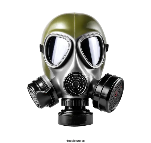 [Transparent Background PNG]Protective Gas Mask Against Hazardous Substances