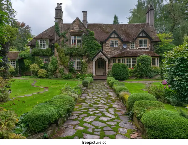 Charming English Country Cottage with Beautiful Garden