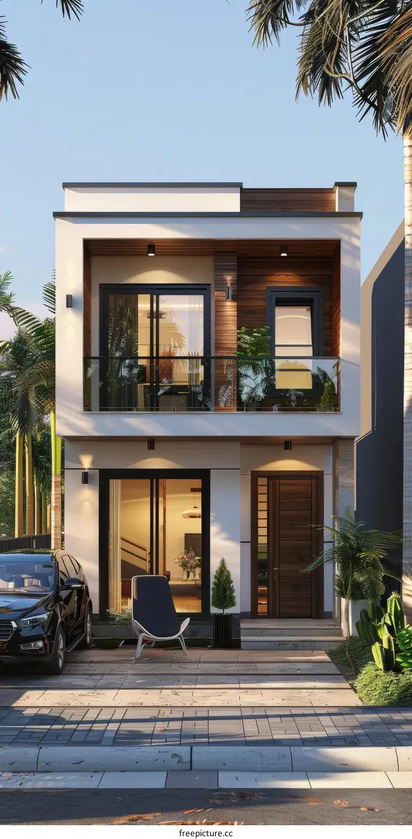 Modern Minimalist House Exterior Design