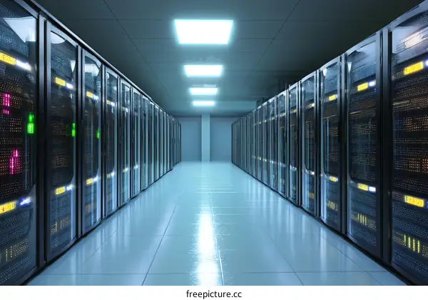 Modern Server Room Interior Design