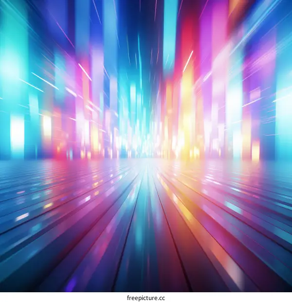 City Lights Illustration