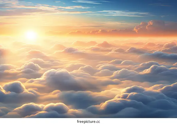 Above the Cloudscape in the Atmosphere