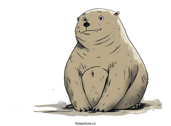 [Transparent Background PNG]Cute Cartoon Bear Illustration