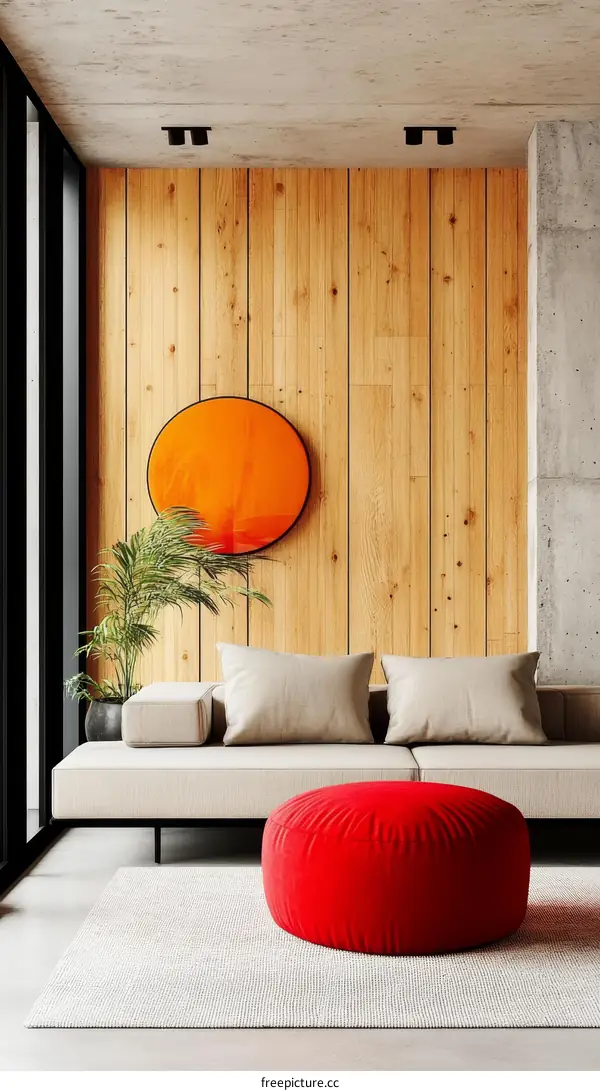 Modern Cozy Living Room Interior Design