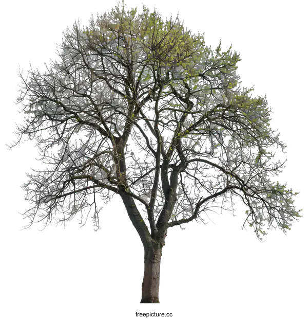 [Transparent Background PNG]Bare Tree Isolated on White Background