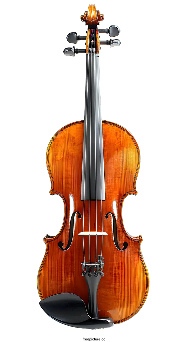 [Transparent Background PNG]violin front view