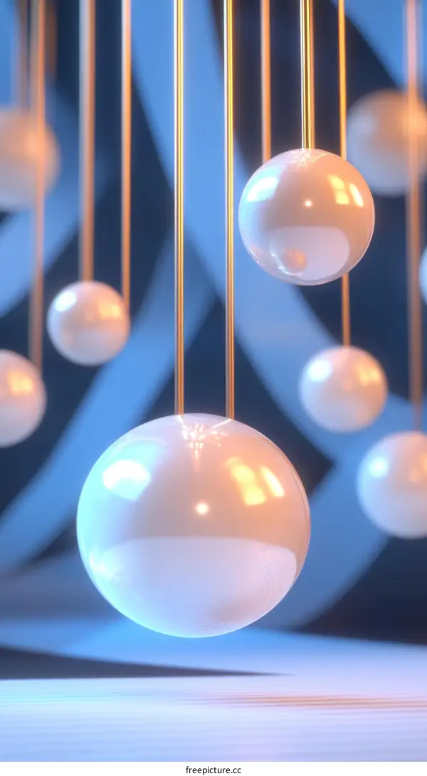 Abstract Modern Sphere Composition