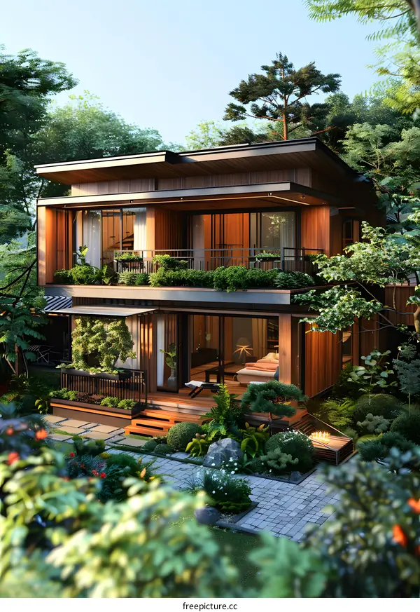 A Modern Hidden House in Palm Springs