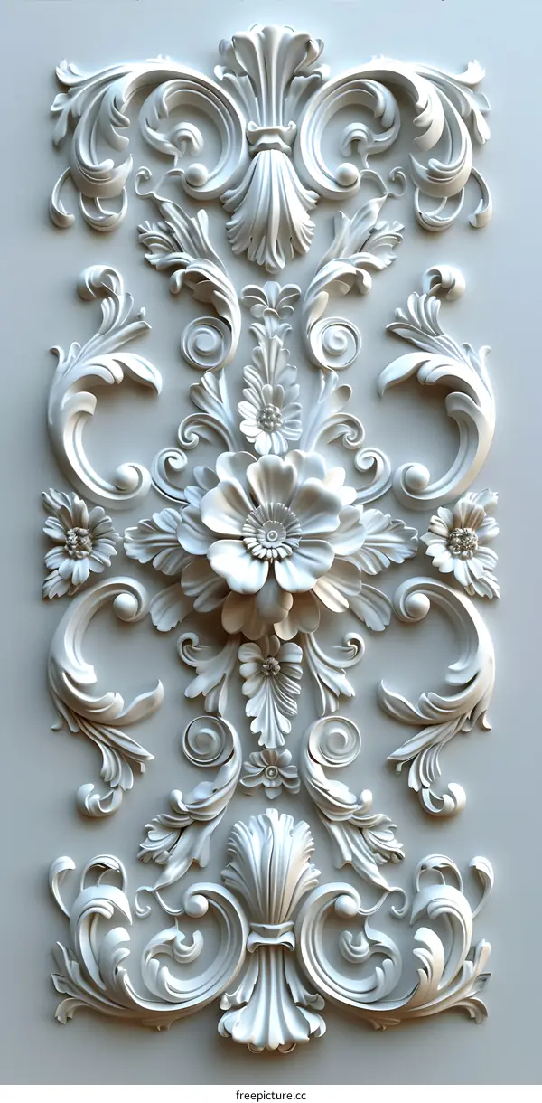 Relief Gypsum Wall Decoration