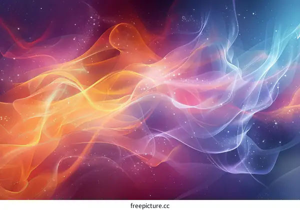 Vibrant Colors of the Symphonic Nebula