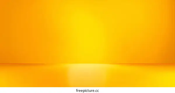 Solid Yellow Studio Background for Product Photography