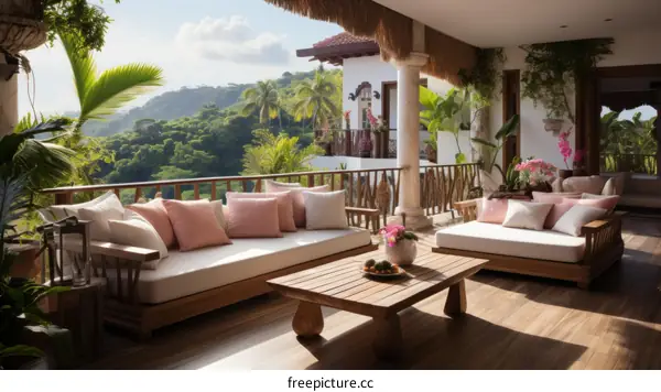 Modern Luxury Villa with Stunning Jungle and Ocean Views