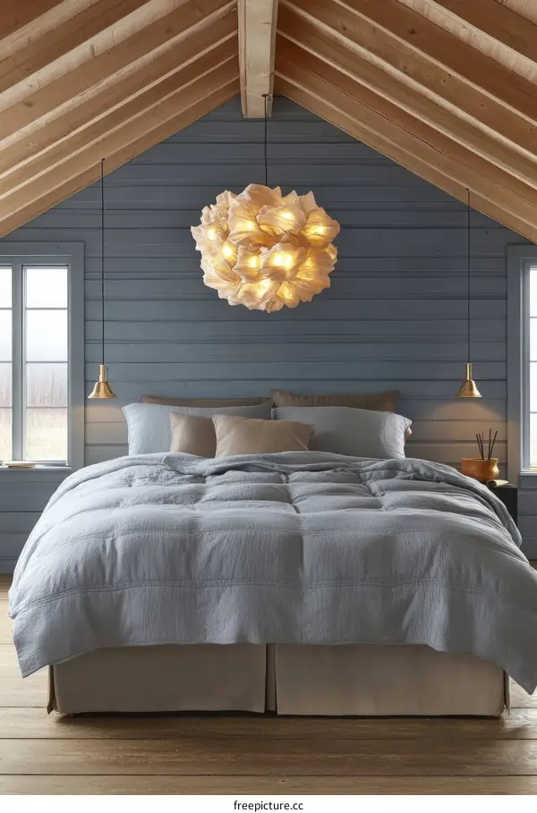 Cozy Bedroom with Rustic Charm