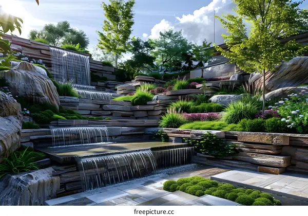 Waterfall Garden