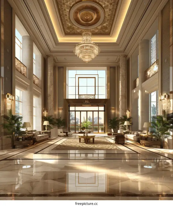 Luxury Hotel Lobby Interior Design