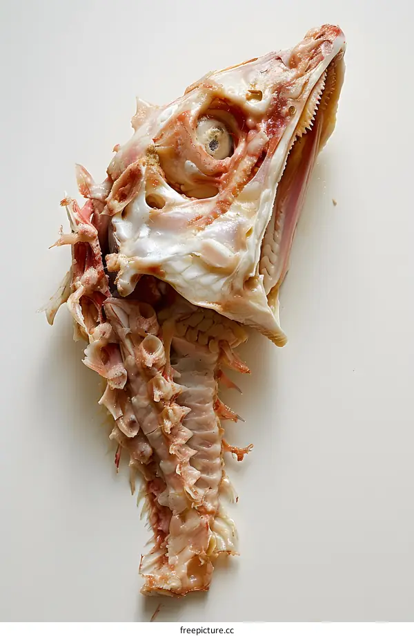 Fish skull