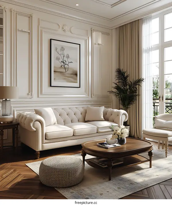 European-style living room