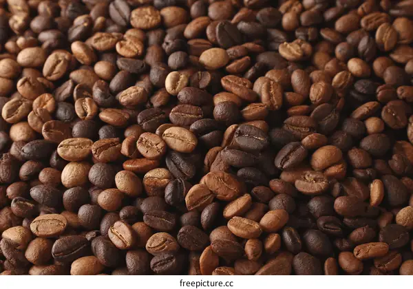 Close Up of Coffee Beans