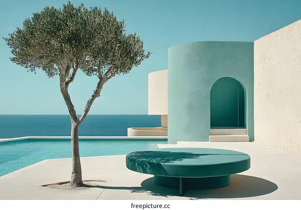 Minimalist Architecture Design With Ocean View