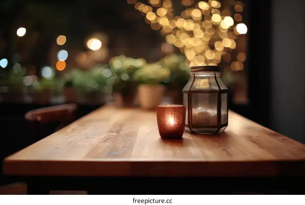Warm and Cozy Night Table Scene