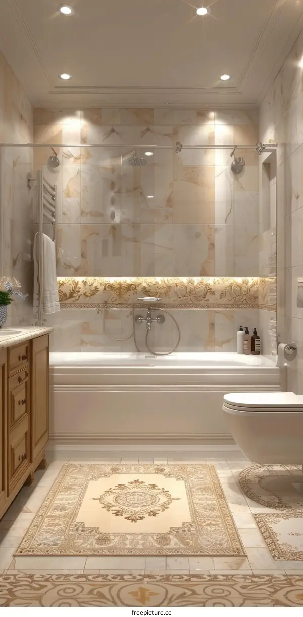 Elegant Bathroom Interior Design