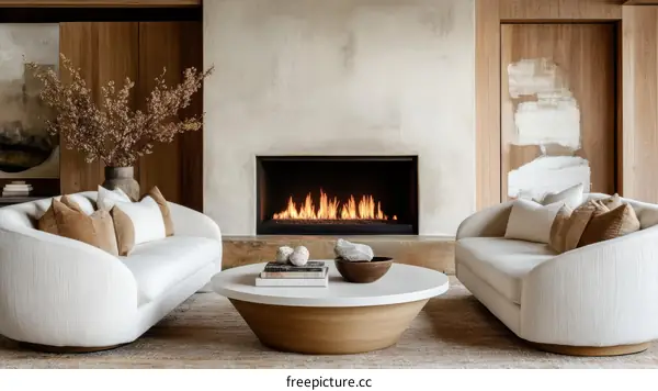 Modern Minimalist Living Room Interior Design