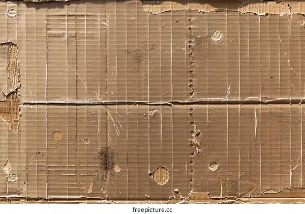 Cardboard box texture