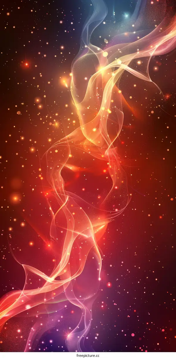 red and orange abstract background