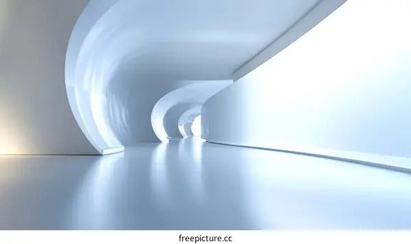 Modern Abstract Architectural Interior Design