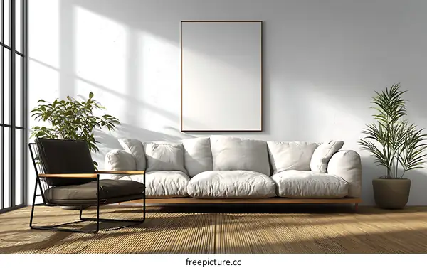 Modern Minimalist Living Room Interior Design