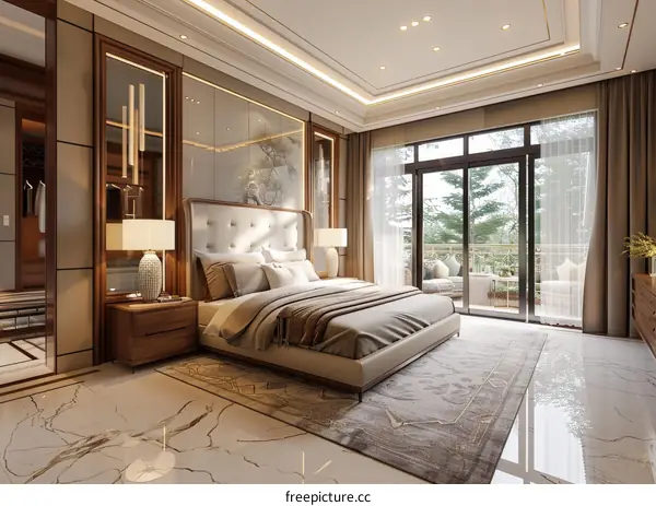 Luxurious Modern Bedroom Interior Design