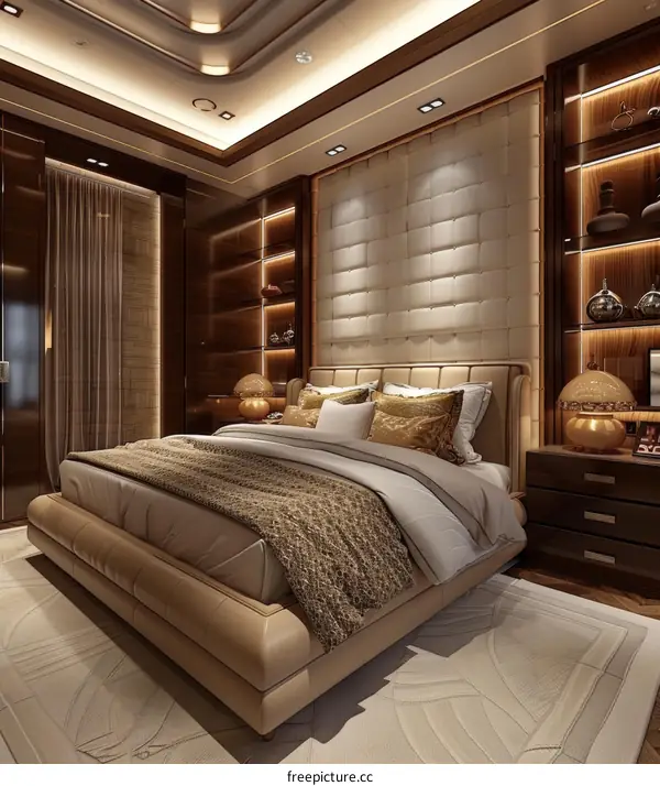 Modern Luxury Bedroom Interior