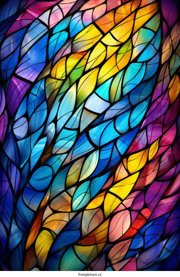 Colorful Stained Glass Window