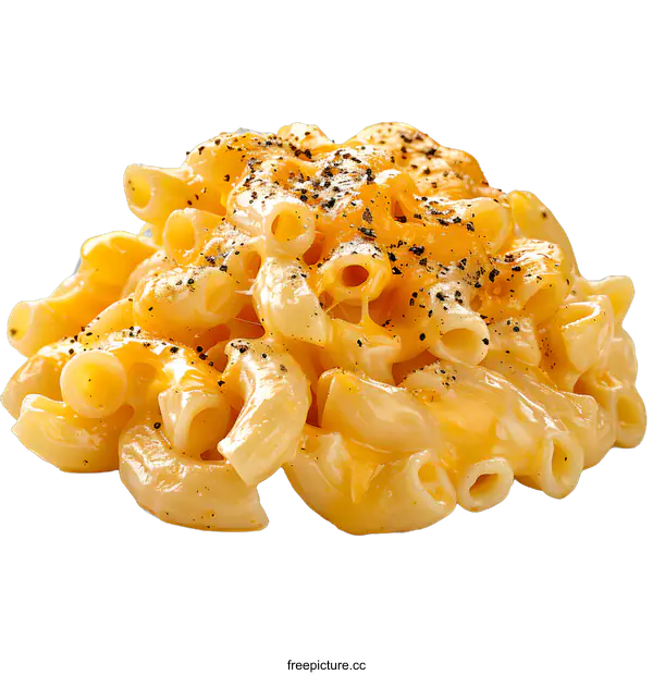 [Transparent Background PNG]A plate of macaroni and cheese