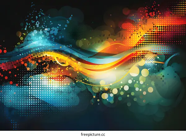 Abstract colorful background