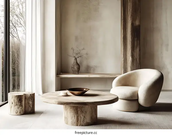 Modern Minimalist Living Room Interior Design