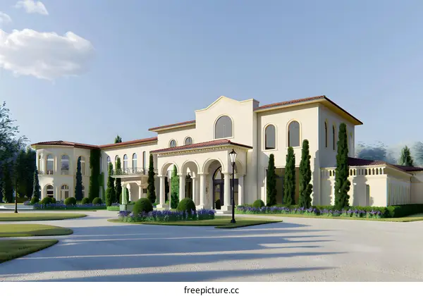 Mediterranean Style Luxury Mansion