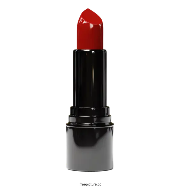 [Transparent Background PNG]Elegant Red Lipstick Illustration