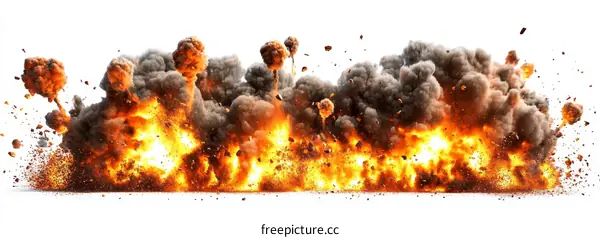 Explosive Blast Effect Image