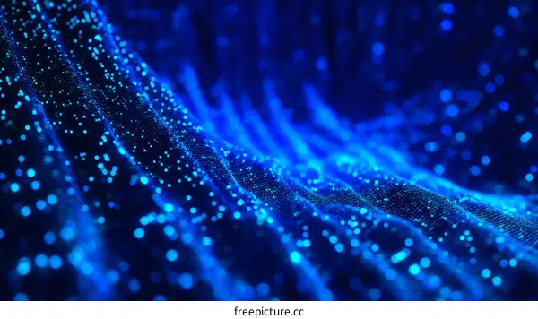 Abstract Digital Wave Design