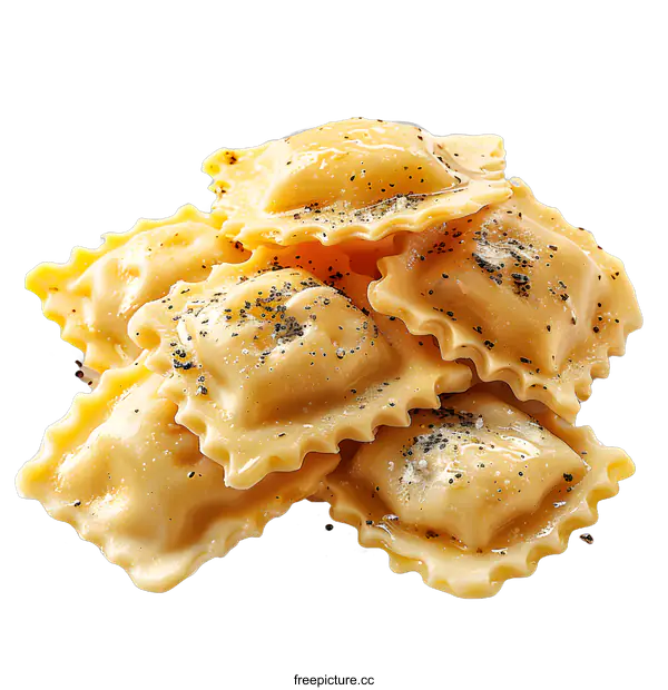 [Transparent Background PNG]pasta on white background