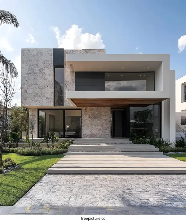 Modern Minimalist Architecture House Exterior Design