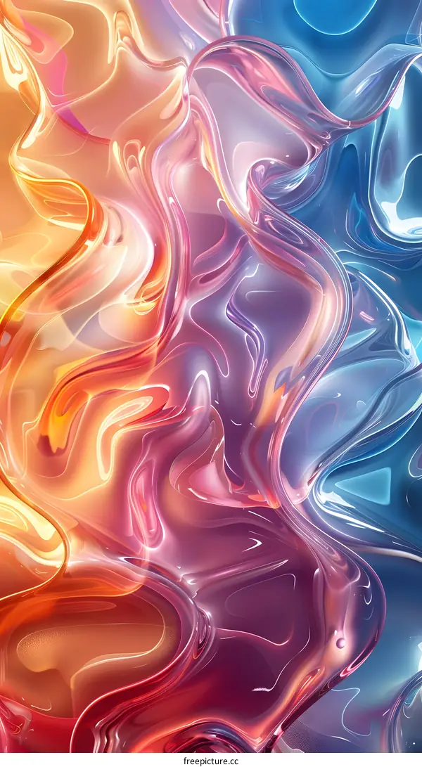 Colorful abstract painting