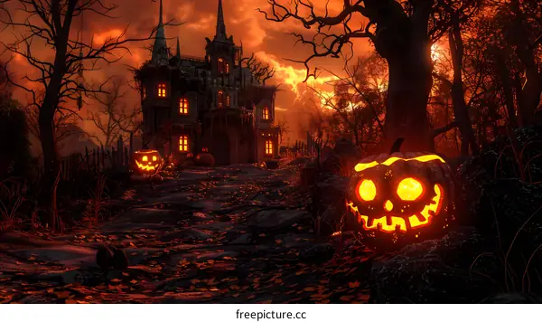 Halloween Pumpkin Jack O Lantern