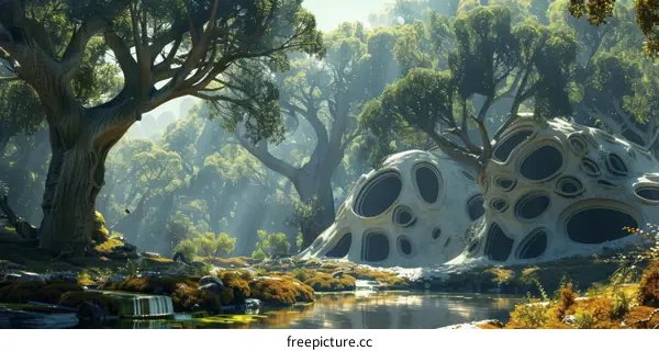 Ancient Alien Ruins of a Lost City of Dwarves