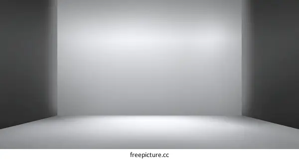 Empty Studio Room Mockup Background