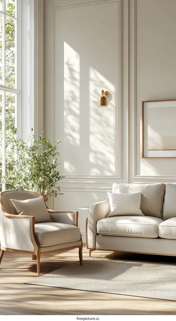 Elegant Living Room Interior Design