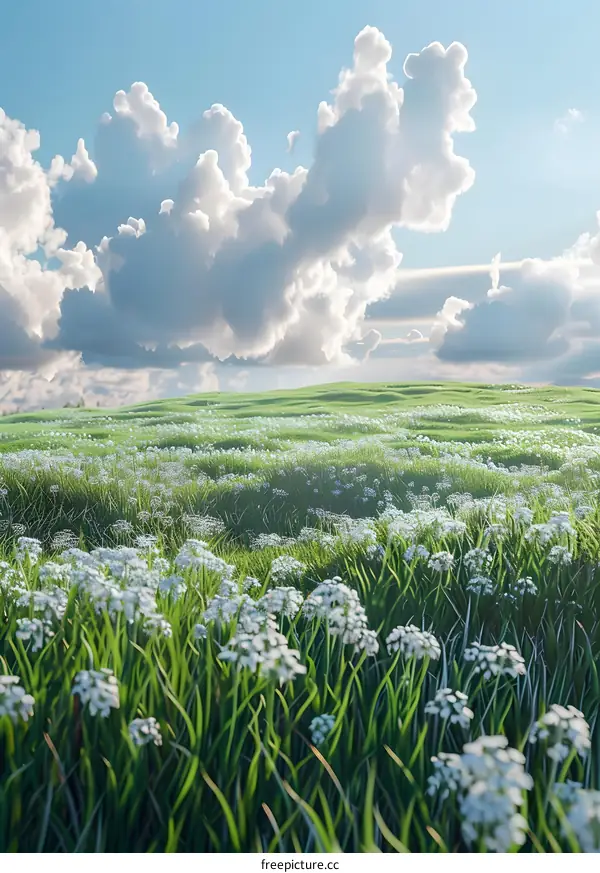 Flowers in the Grass